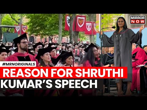 Reason Behind Shruthi Kumar’s Harvard Speech | Pro-Palestine Protesters | Graduation