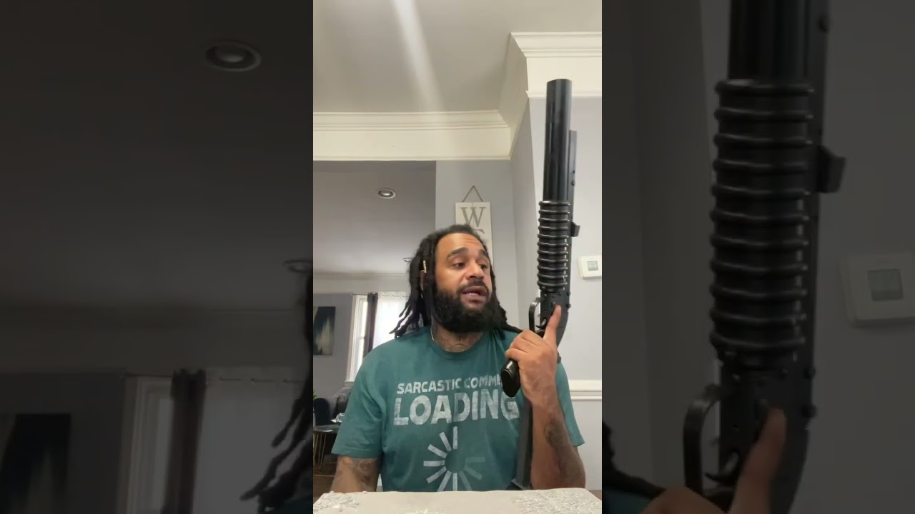 Watch video Grenade launcher goes off 🤯 Now Grenade launcher goes off 🤯