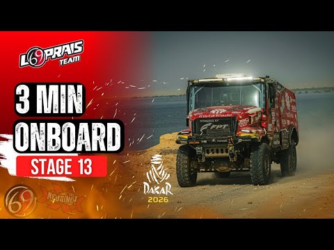 ONBOARD 13. ETAPA - DAKAR INSTATRADE LOPRAIS TEAM DE ROOY FPT