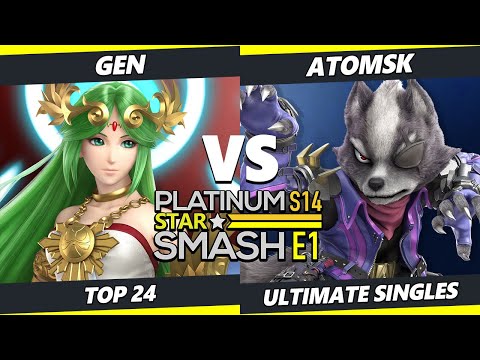PSS S14:E1 Top 24 - Gen (Palutena) Vs. Atomsk (Wolf) SSBU Ultimate Tournament