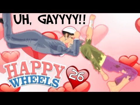 MOMENTO GAY SU HAPPY WHEELS!! - Happy Wheels [Ep.26]