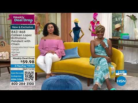 HSN | Colleen Lopez Gemstone Jewelry 05.03.2023 - 08 PM
