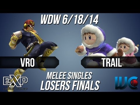 WDW 6/18/14 - Trail (ICs) vs. Vro (Falcon) Melee Singles Losers Finals