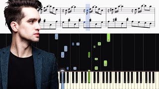 Panic! At The Disco - Sarah Smiles - Piano Tutorial + SHEETS