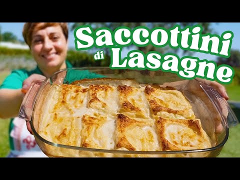 SACCOTTINI DI LASAGNE RICOTTA E SPINACI Ricetta Facile - Fatto in Casa da Benedetta