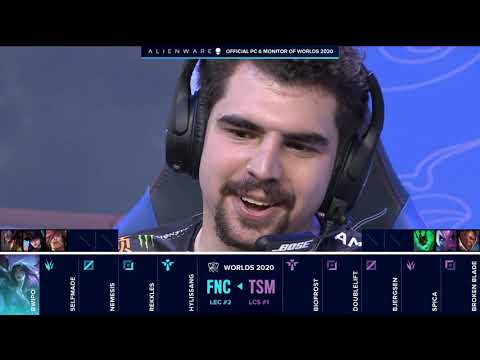 FNC vs. TSM | EU vs. NA | Worlds 2020 | Can TSM make the miracle run? | FULL GAME