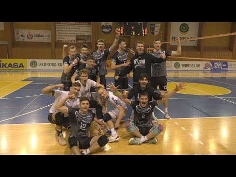 Volejbal semifinále Spartak Myjava - VKP Bratislava