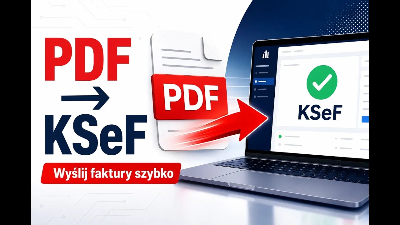 How to convert a PDF invoice to KSeF XML — step by step