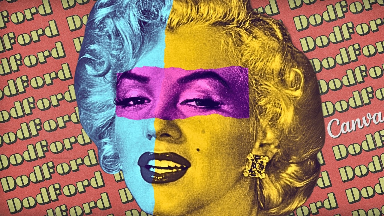 Create POP ART Thumbnails Like DODFORD in Canva