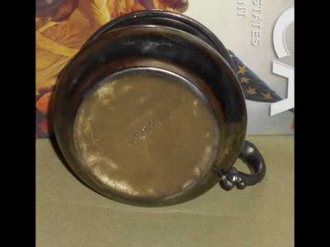 Silver Plated Shaving Scuttle