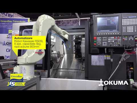 OKUMA LB3000EXII MC500 + AUTOMATIZARE