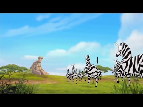 Zebra und Felsen  - Die Garde der Löwen [Staffel 1]
