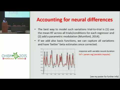 OHBM 2015 | Educational Course | Advanced fMRI Course Physics, Physiology, Models & Infe… | Part 6