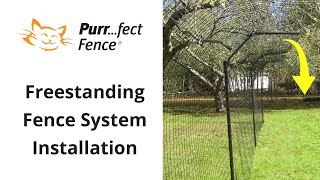 Freestanding Fence Installation