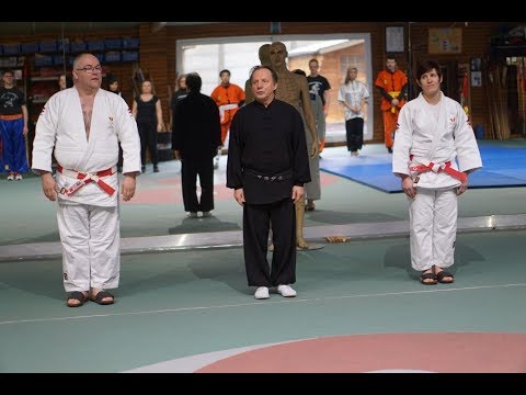 Olympic Champion Ilse Heylen invited by GM Walter Toch workshop Kung Fu  Judo