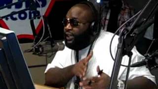 Rick Ross gets irritated when Asked About Gangster Credentials!