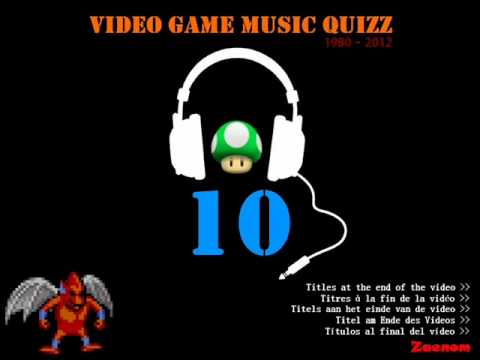 ZAENOM'S VIDEO GAME MUSIC QUIZ