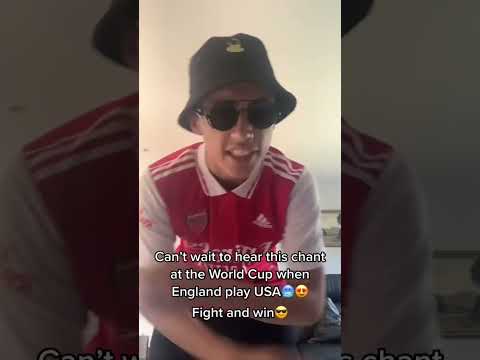 USA Ultras sing “fight and win” Vs England at World Cup! #usa #england #football #worldcup2022