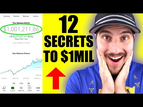 $1,000,000 Stocks Portfolio in 3 Years - 12 Secrets How I did it & YOU CAN TOO