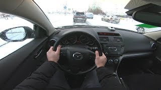 2010 Mazda 6 1.8L (120HP) POV TEST DRIVE