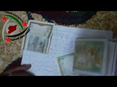 الجيش الحر في ريف درعا يجمع التبرعات لمعالجة الجرحى الذين الصيبو في معركة يرموك الكرامة