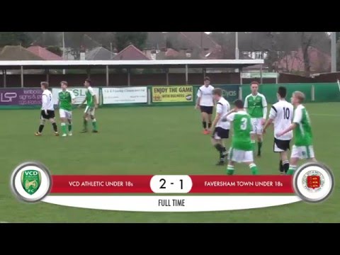 VCD Athletic U18s vs Favershan Town u18s