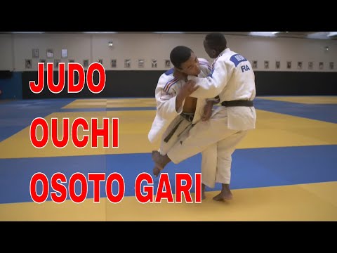 JUDO OUCHI OSOTO GARI Olympic Techniques