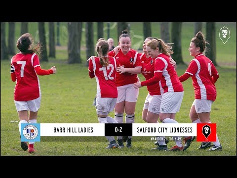 Barr Hill 0-2 Salford City Lionesses | Manchester FA Women’s Challenge Cup quarter final