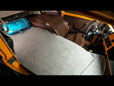 How to Convert a VW Beetle In a Camper With $10,00 - Step by Step