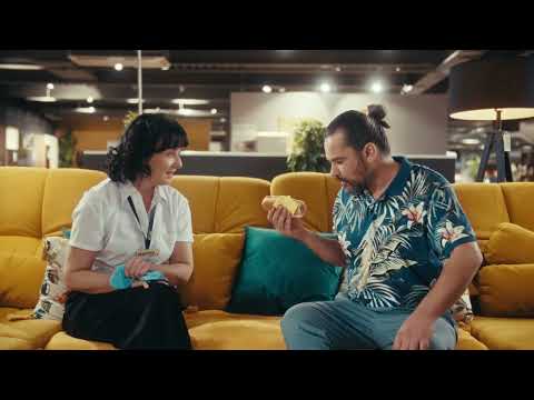 Nino Les v dnevni sobi, Lesnina