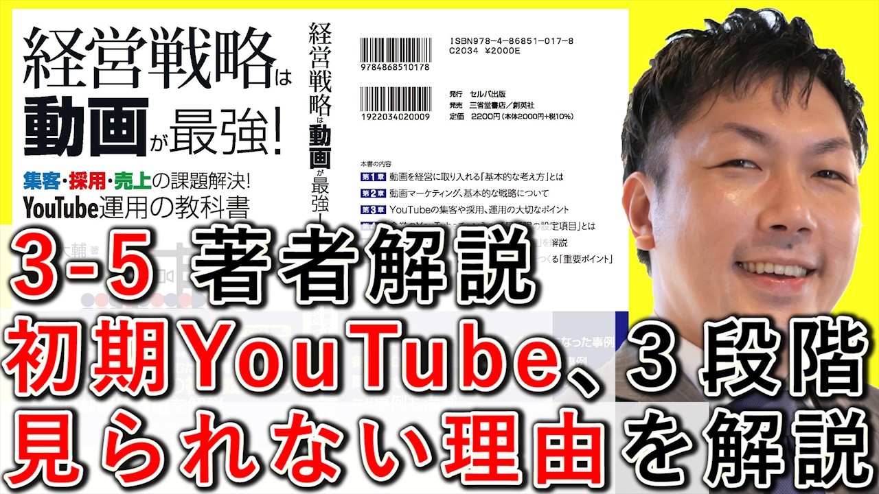 3-5 初期のYouTubeは3つのステップで見られる