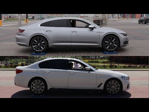 SLIP TEST - 4Motion vs xDrive - Volkswagen Arteon 2.0 TDI vs Bmw 530i - @4x4.tests.on.rollers