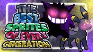 The BEST Sprites of Each Generation