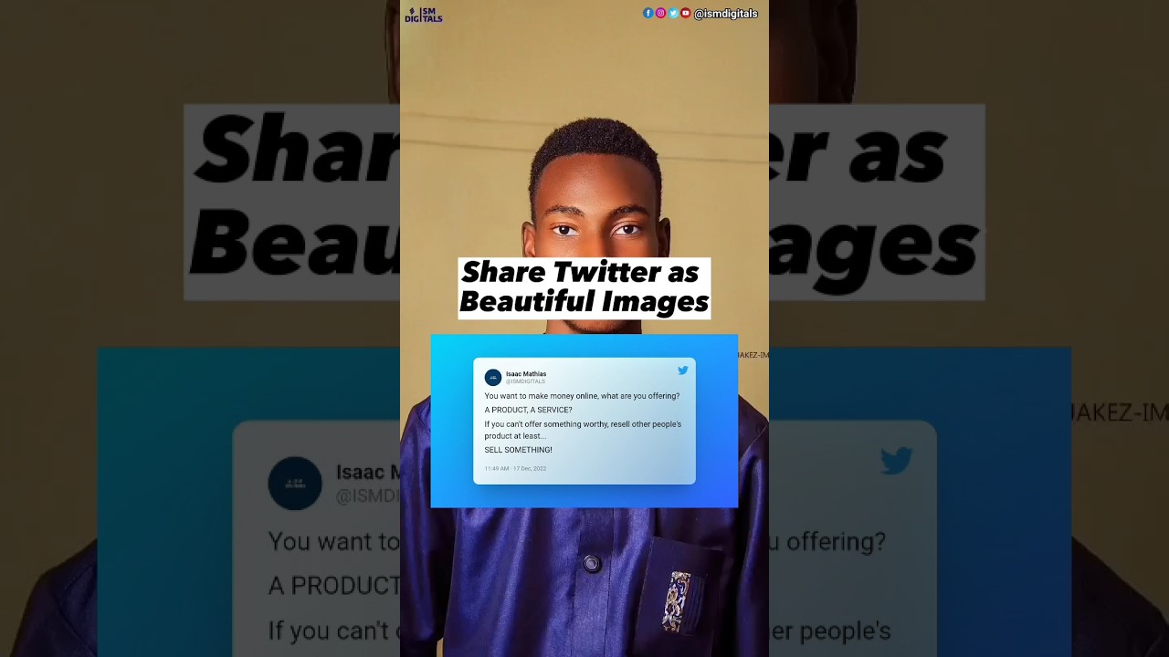 Don't Screenshot your Post | Share your twitter posts as beautiful images #twitter