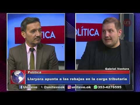Llaryora apunta a las rebajas en la carga tributaria