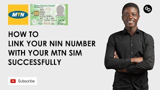 How to Link NIN to MTN Quickly | National Identity Number to MTN SIM (NIMC)