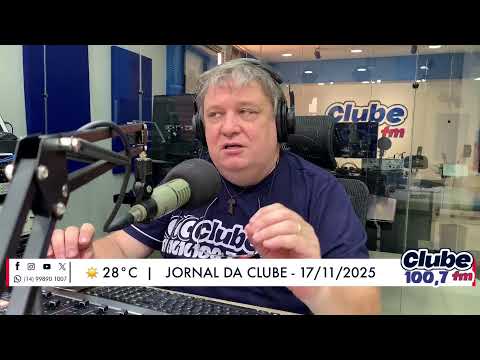 Jornal da Clube - 17/11/2025 - Edição do Almoço