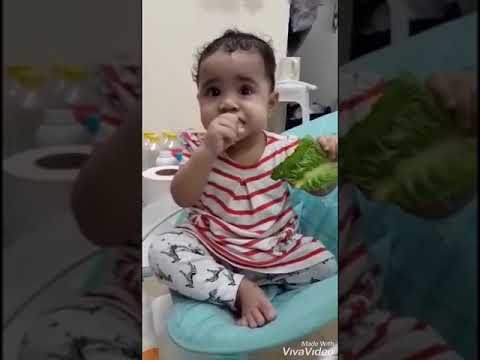 Raheemah's vlog(craving veggies @her 7months old)