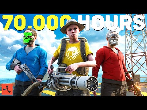 Rust - A TEAM OF SOLO PLAYERS WITH 70000 HOURS