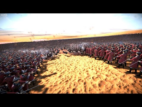 1,000,000 OSTRICH vs 200,000 BRITISH RED COATS - Ultimate Epic Battle Simulator 2 UEBS 2