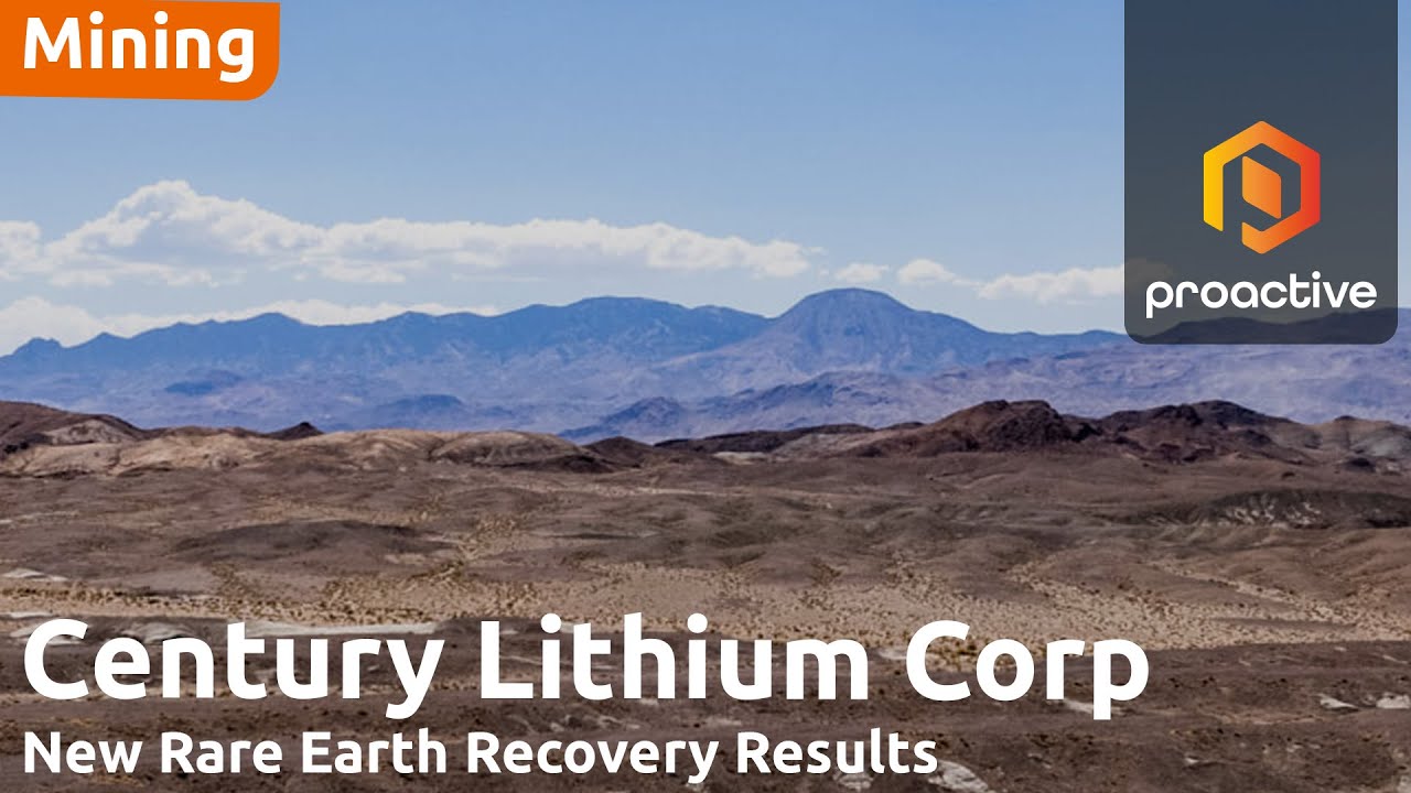 Century Lithium reports breakthrough results in rare earth recovery from Angel Island project