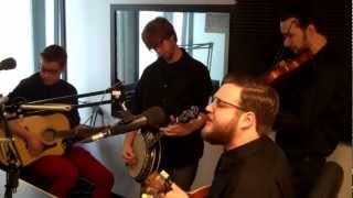 The Waxies acoustic on Local Spins Live, March 13, 2013, Grand Rapids, MI