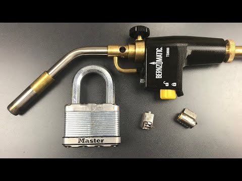 [693] Plumbing Torch vs. Master Lock Magnum No. M15