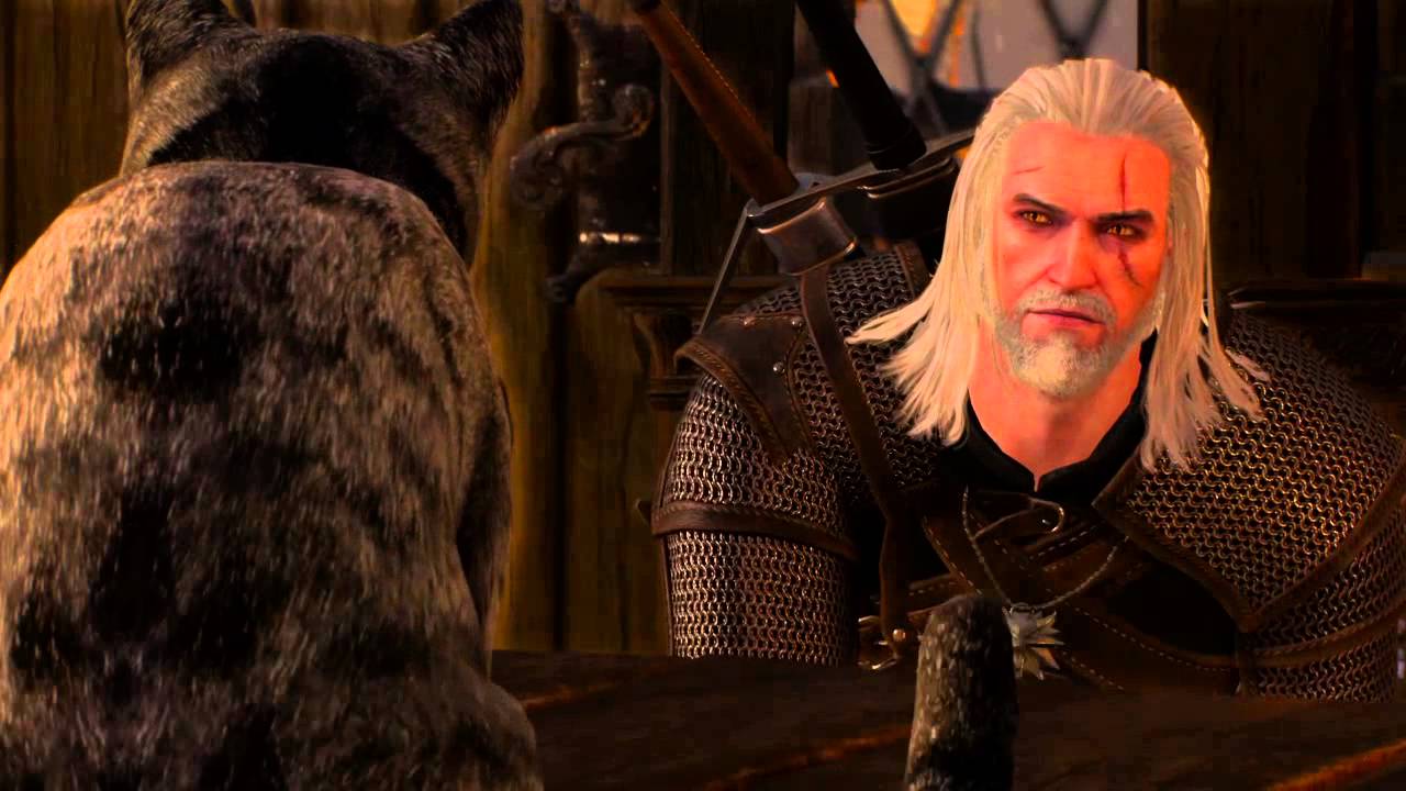 The Witcher 3: Geralt VS Nibbles - YouTube