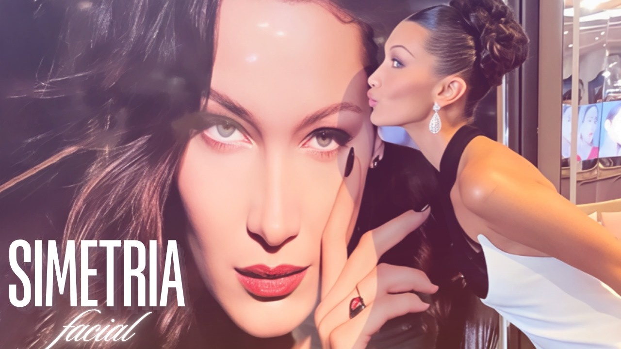 BRUTAL rostro 100.0% SIMÉTRICO + armonización facial + eliminar asimetrías e inseguridades