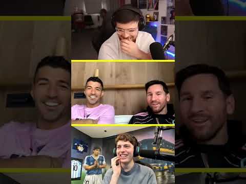 Luis Suárez le pregunta a lacobra cómo se caracteriza de 9😂