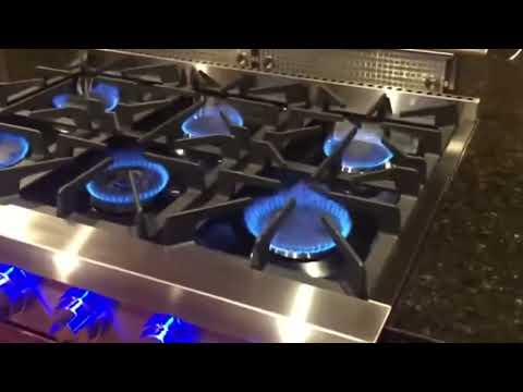 THOR KITCHEN Pro Style Gas Rangetop with 6 Sealed Burners 36   Inch, Stainless Steel HRT3618U Review