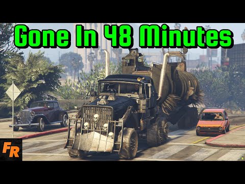 Gone In 48 Minutes! - TV & Movie Cars - Gta 5 Challenge