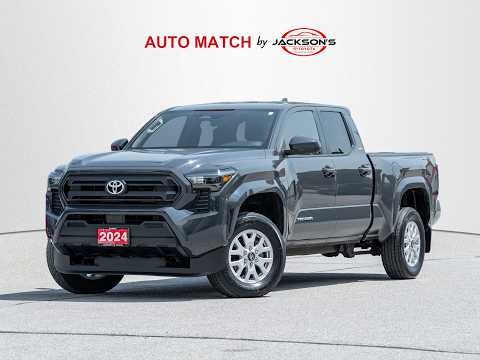 2024 Toyota Tacoma 4x4 Double Cab Auto in Gray for sale at Jackson's Toyota in Barrie, ON