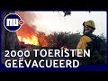 Brandweer bestrijdt opnieuw grote bosbrand op Gran Canaria | NU.nl